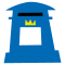 mailbox blue