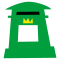 mailbox green