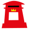 mailbox red