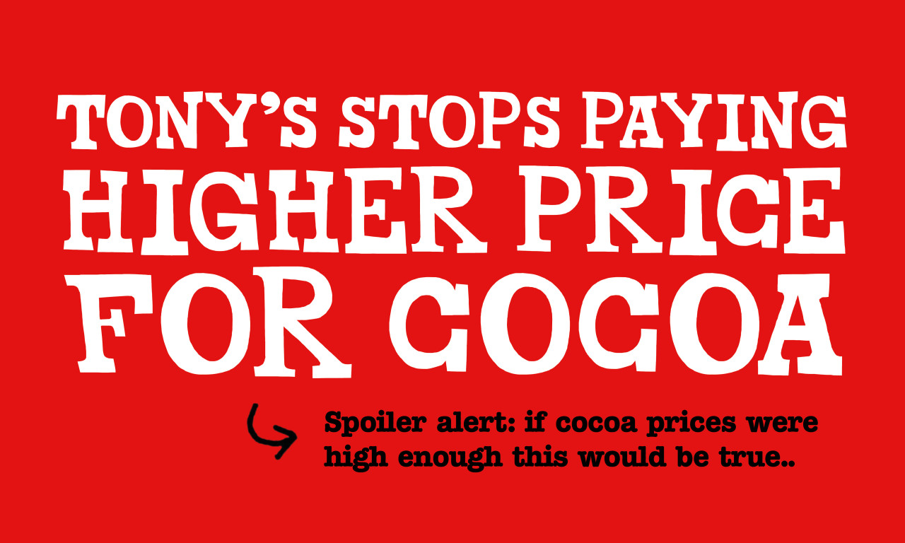 Why we won't stop paying a higher price for cocoa