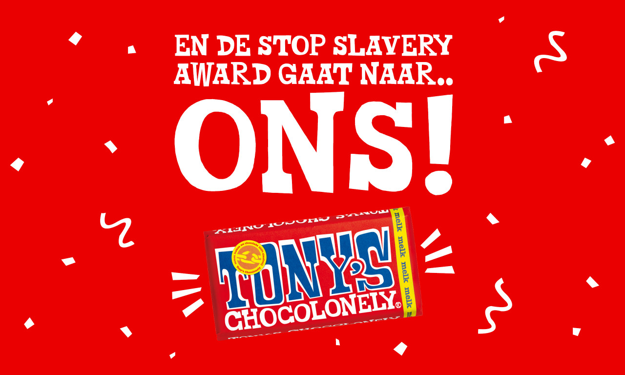 Aaaand the Stop Slavery Award goes to.. us!