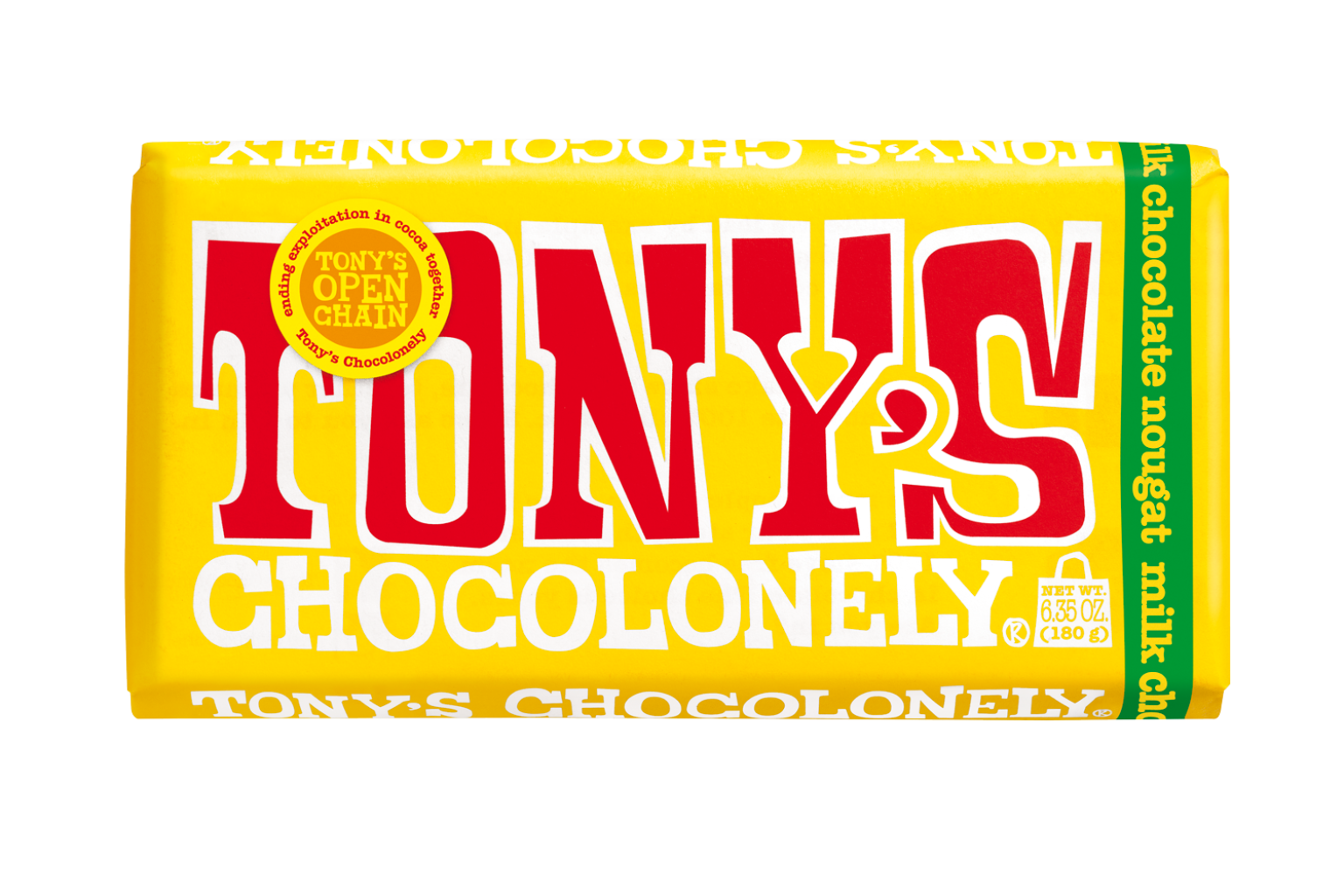Dark Milk Chocolate With Brownie Tony's Chocolonely Bar - Tony's